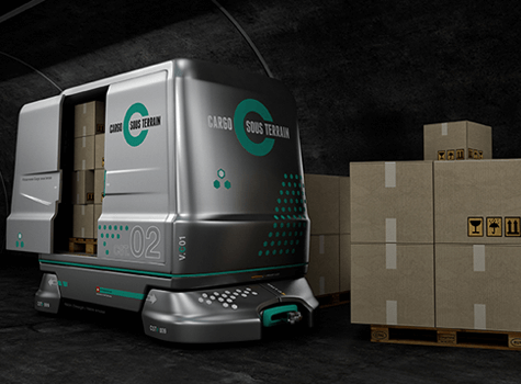 A $3.4 Billion Cargo Burrow for Automated Delivery Trucks