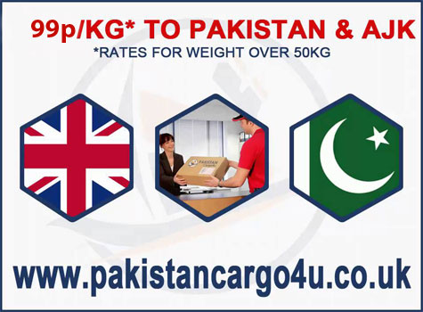 Pakistan Cargo4U is the best cargo company on UK Pakistan route