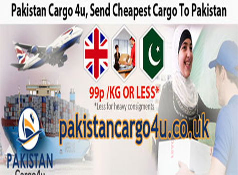 Pakistan Cargo 4U is a Patent Company in Dealing with Cargo Business Between Pakistan and UK